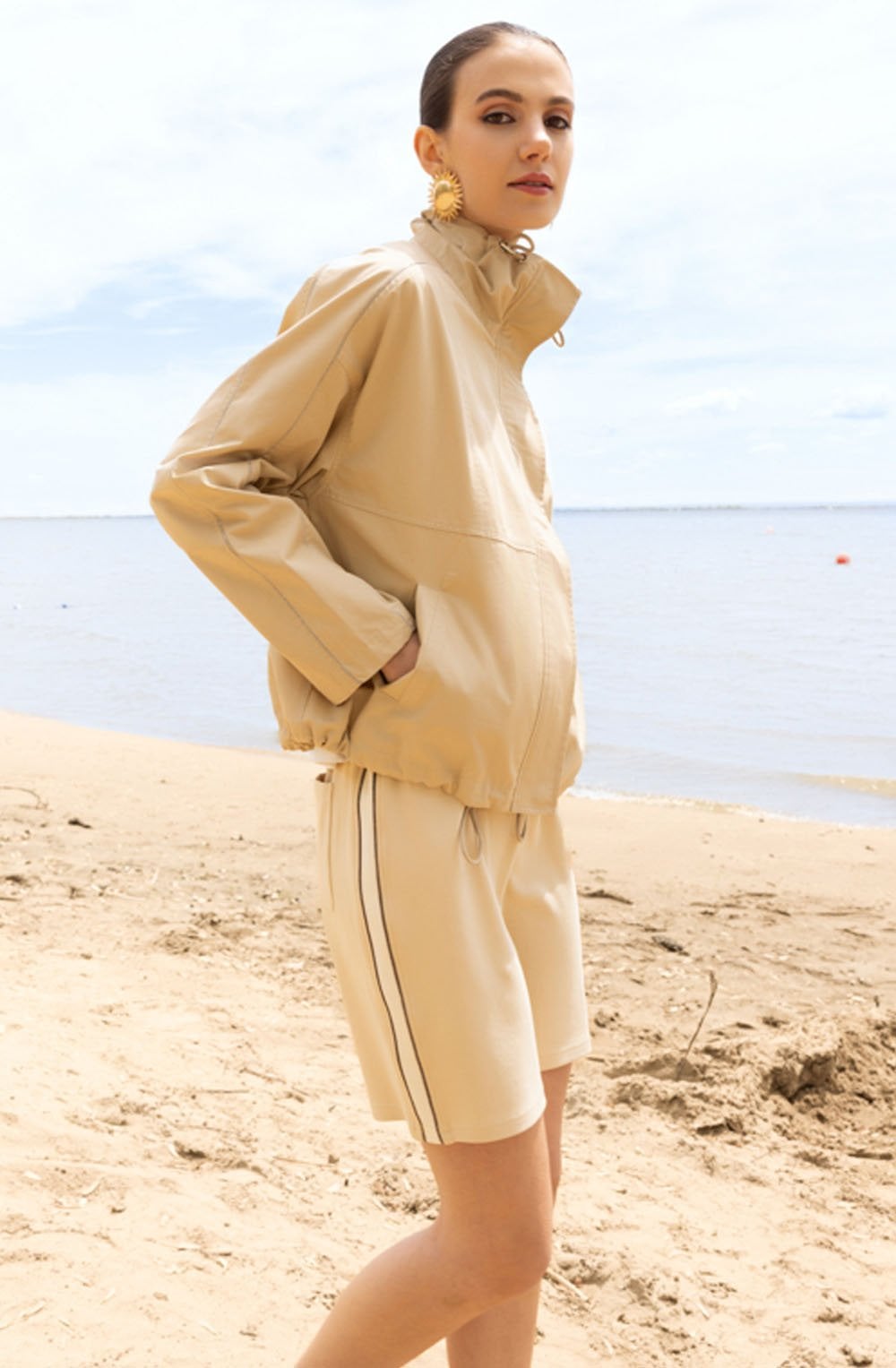 Sand Luxury Jersey Shorts