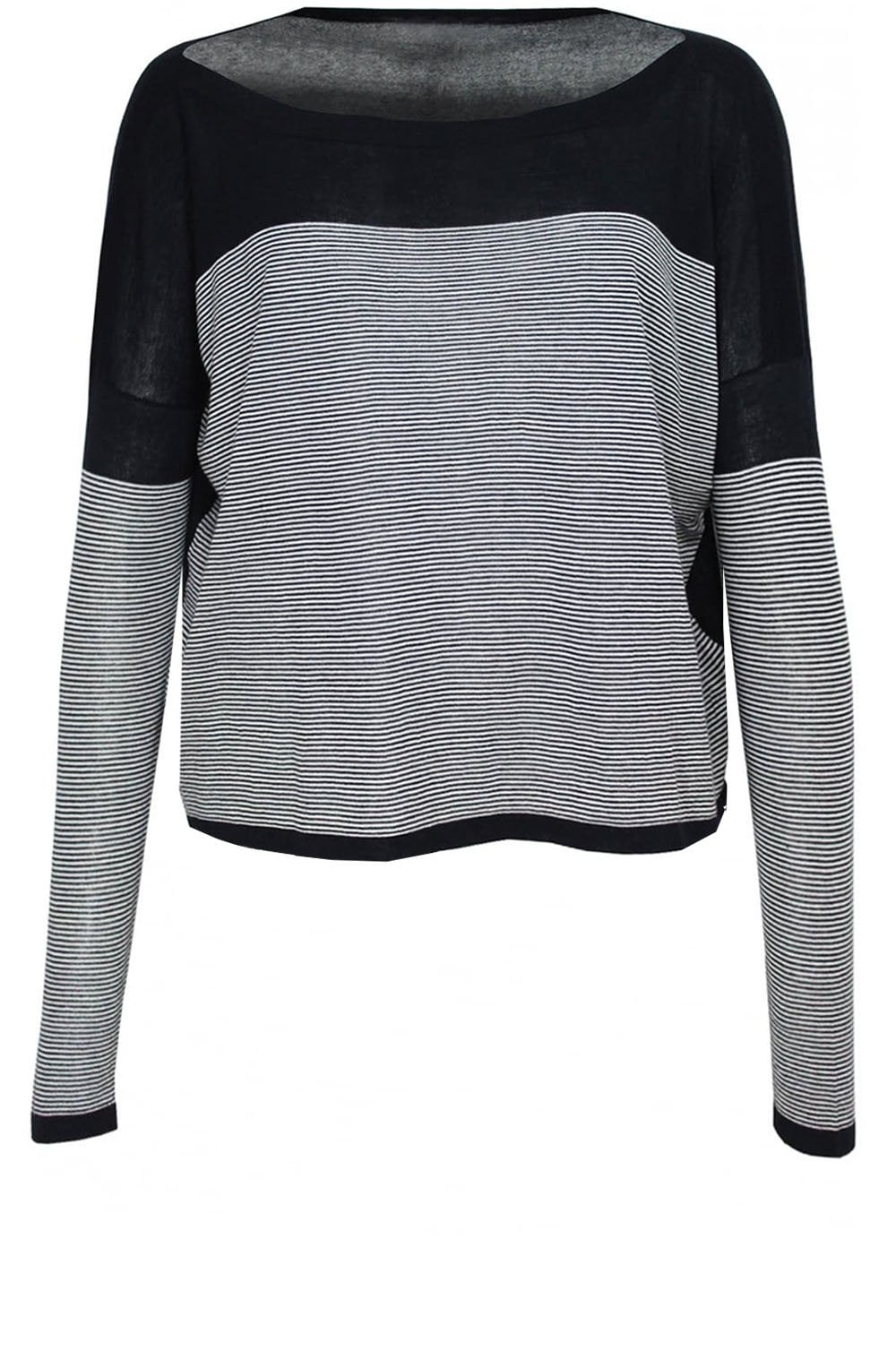 Angela Striped Knit Sweater