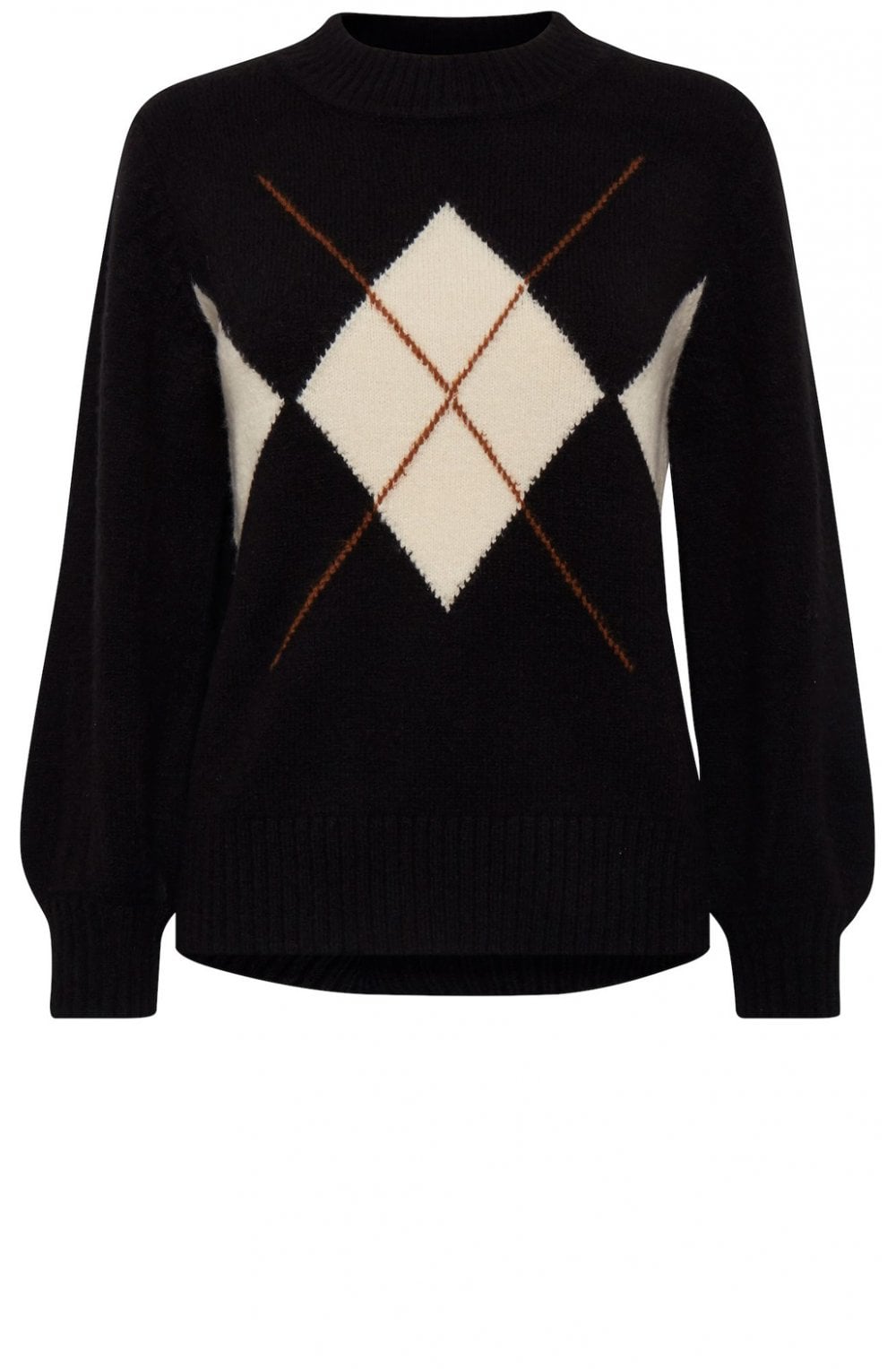 Argyle Knit Jumper