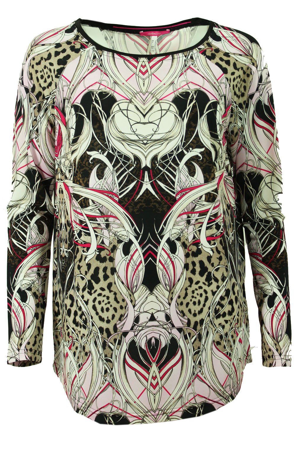 Art deco patterned top