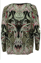 Art deco patterned top