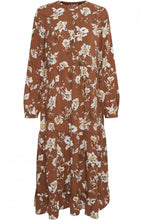 Almond Floral Print Dress
