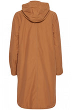 Almond Hooded Raincoat