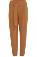 Almond Paper Bag Waist Trousers