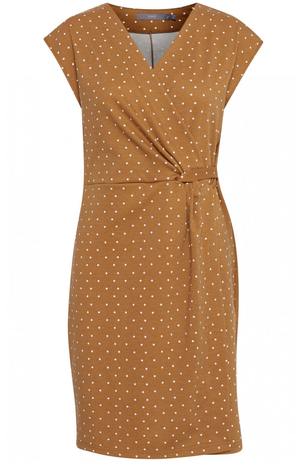Almond Spot Print Dress