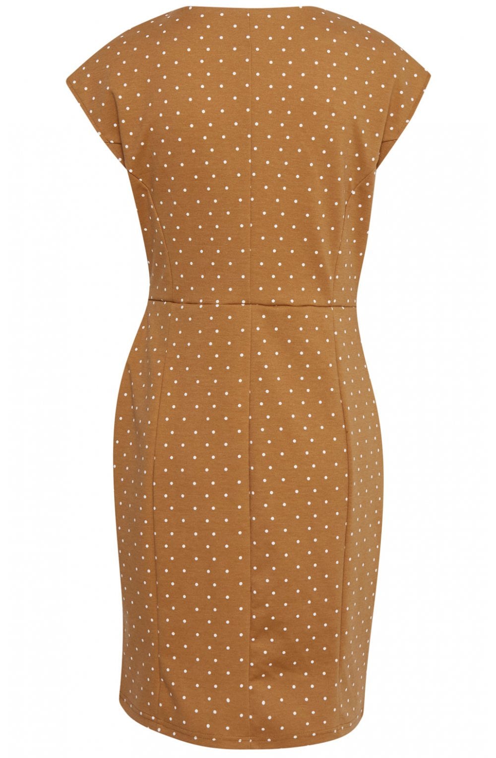 Almond Spot Print Dress