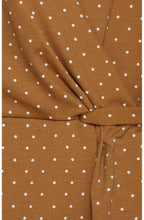 Almond Spot Print Dress