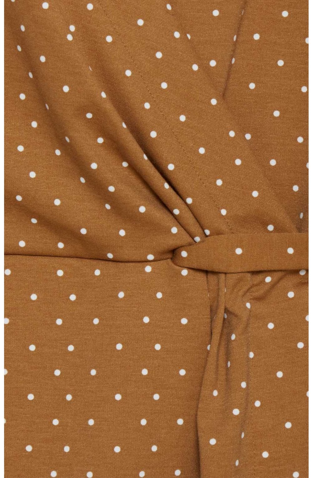 Almond Spot Print Dress