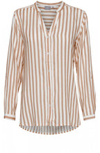 Almond Striped Blouse