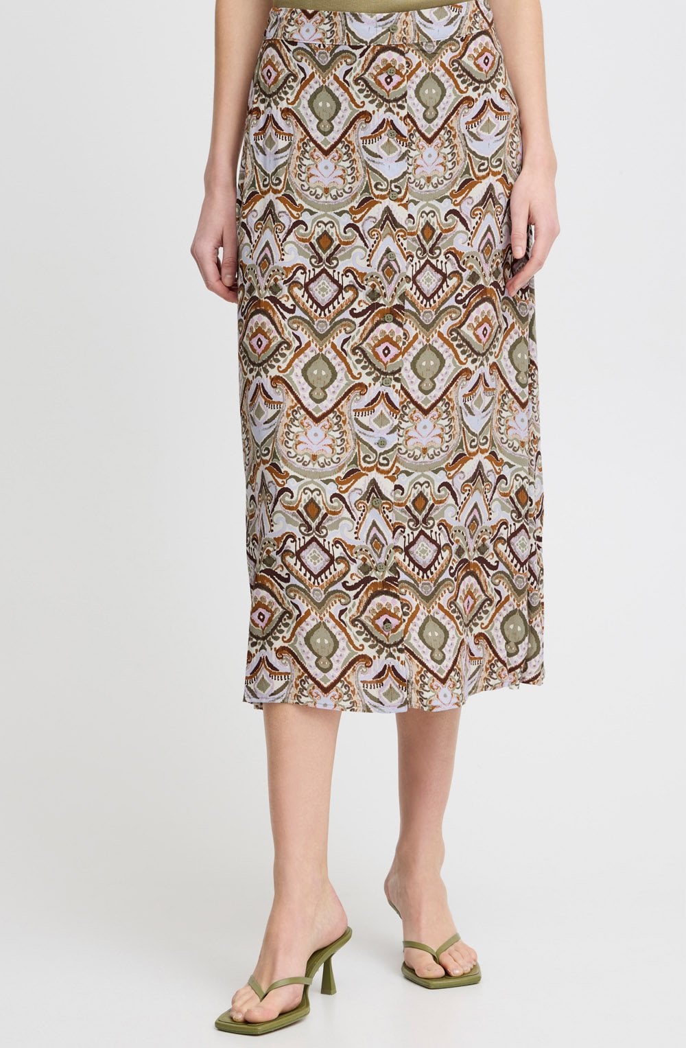 Aloe Boho Mix Joella A Line Skirt