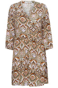 Aloe Boho Mix Smock Dress
