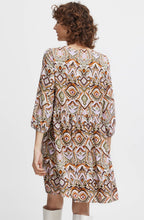 Aloe Boho Mix Smock Dress