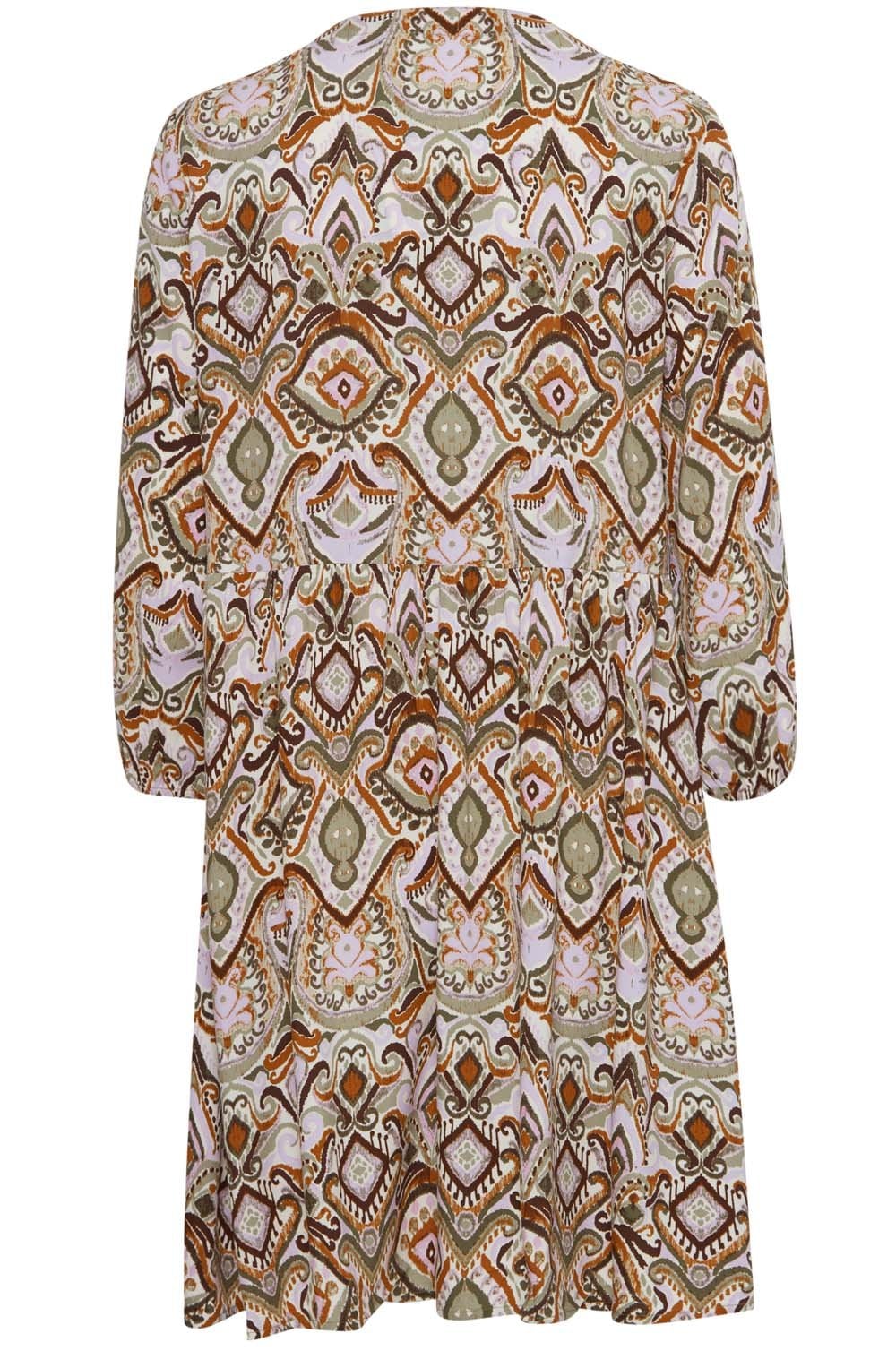 Aloe Boho Mix Smock Dress