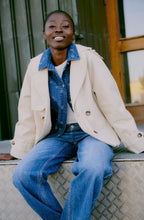 Amona Oyster Double Breasted Jacket