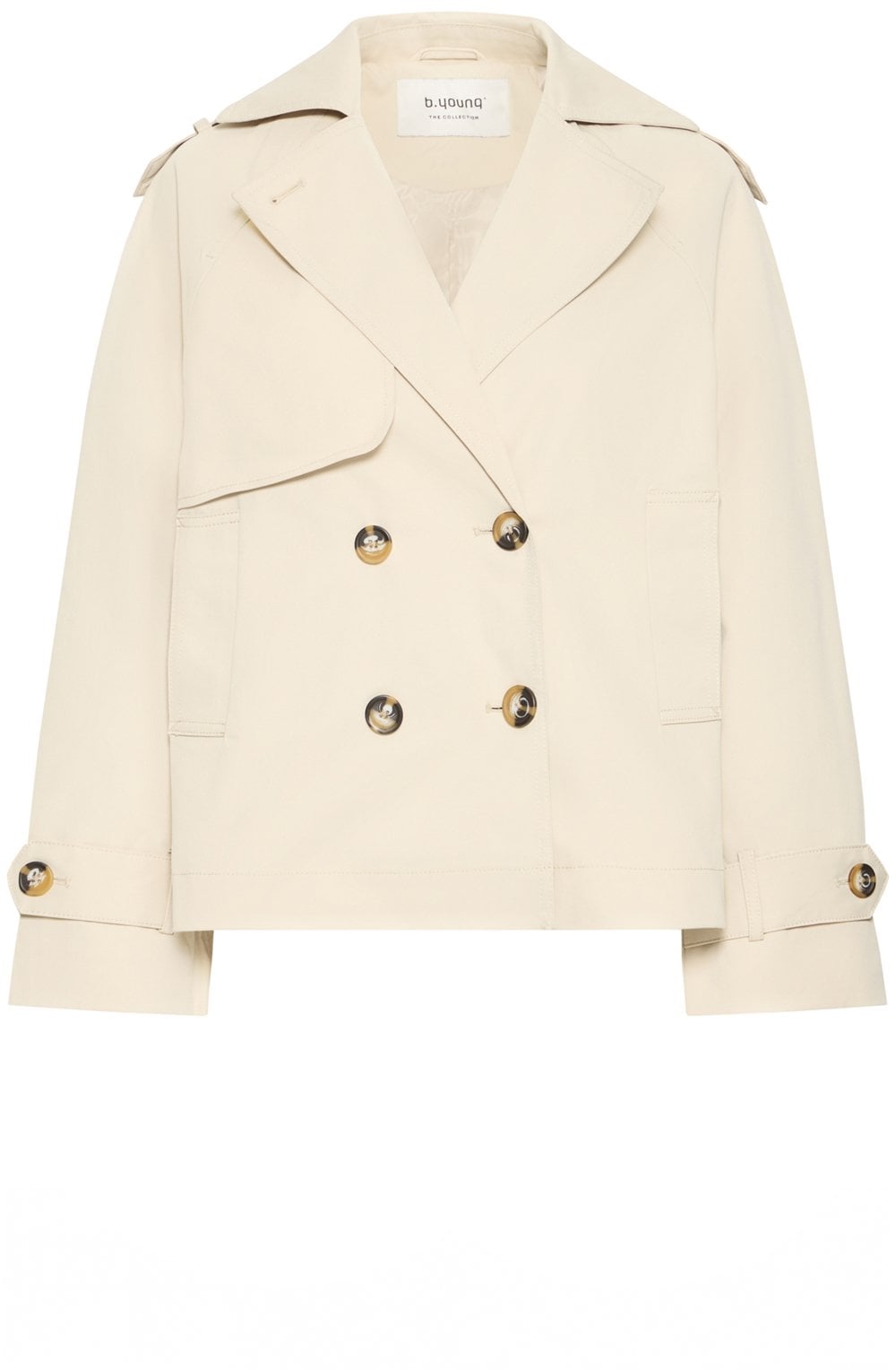 Amona Oyster Double Breasted Jacket