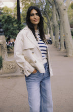 Amona Oyster Double Breasted Jacket