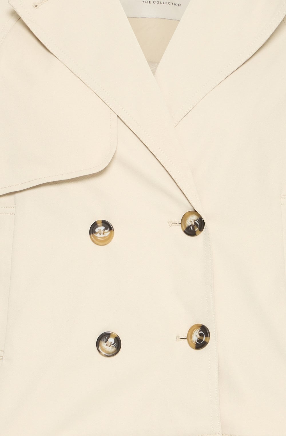 Amona Oyster Double Breasted Jacket