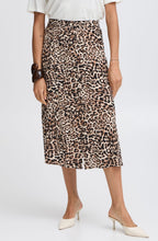 Birch Leopard Button Down Skirt