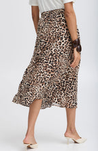 Birch Leopard Button Down Skirt