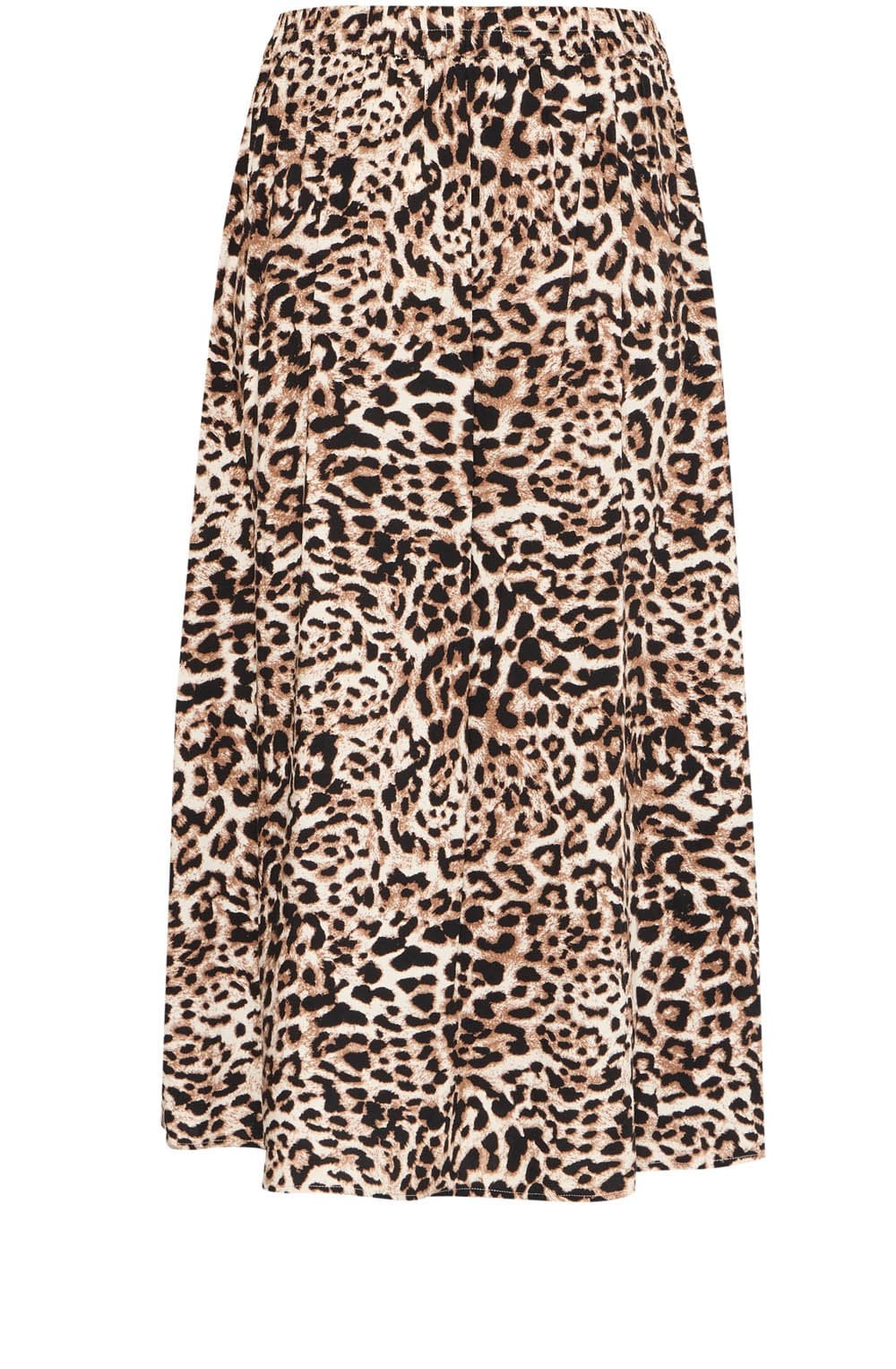 Birch Leopard Button Down Skirt