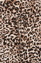 Birch Leopard Drawstring Waist Dress