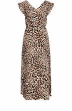 Birch Leopard Joella Frill Dress