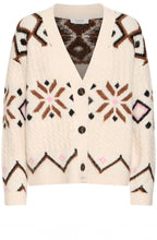 Birch Melange Bold Print Cardigan
