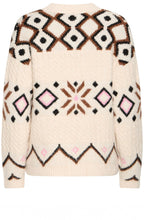 Birch Melange Bold Print Cardigan