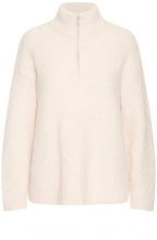 Birch Melange Manta Half Zip Jumper