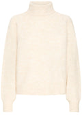 Birch Melange Roll Neck Jumper