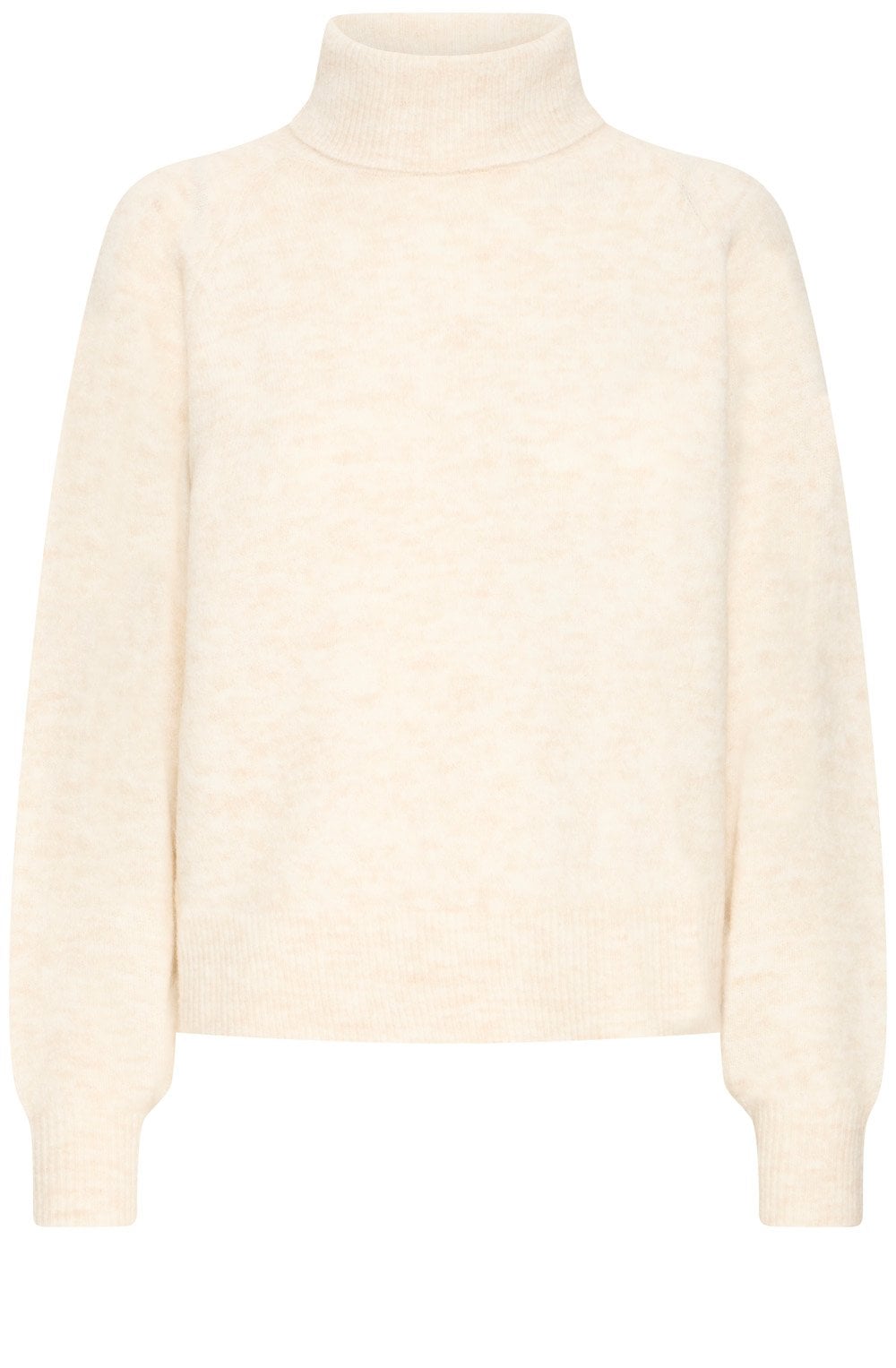 Birch Melange Roll Neck Jumper