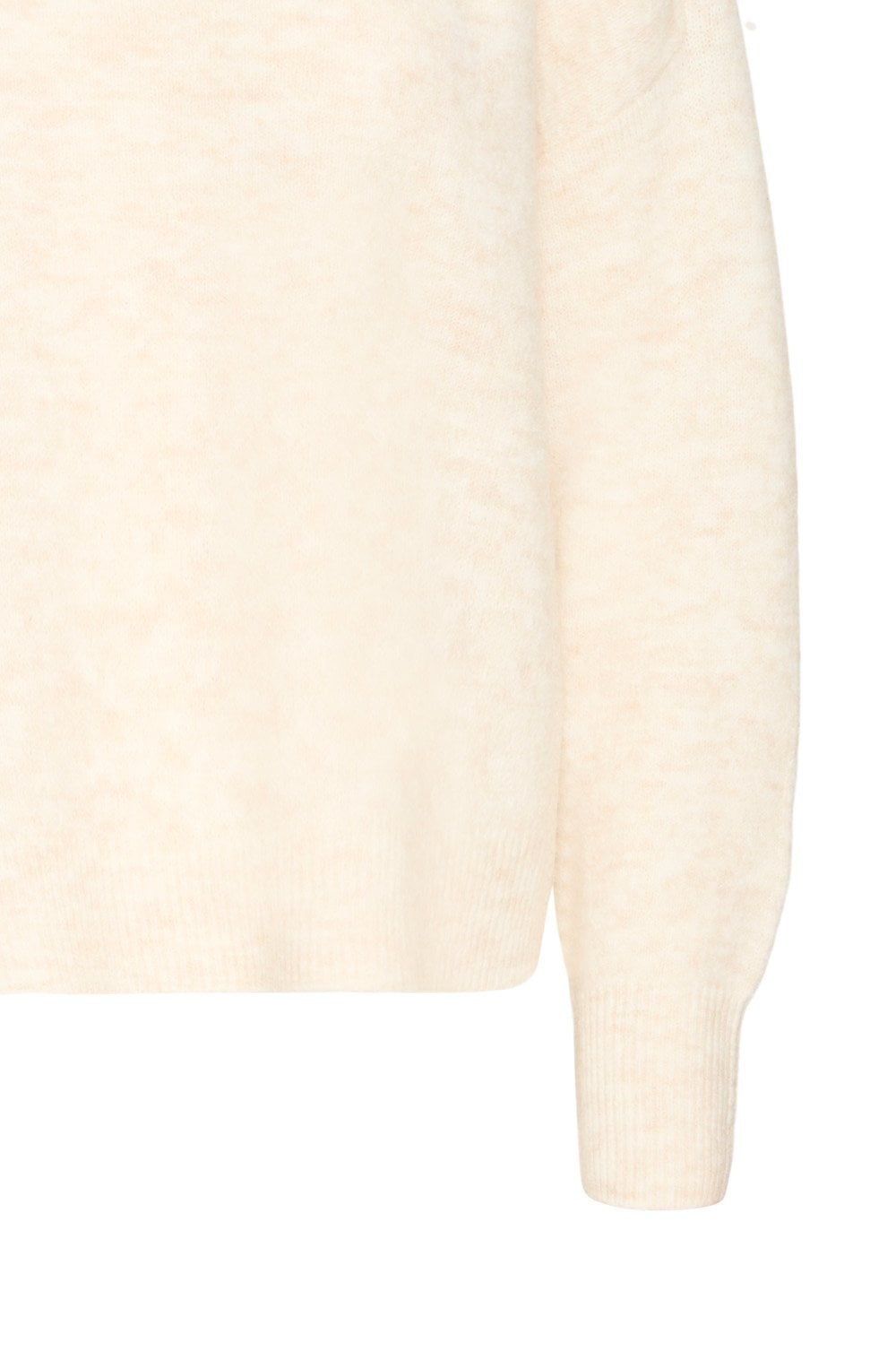 Birch Melange Round Neck Relaxed Jumper