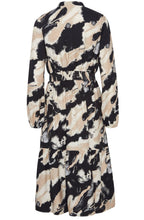 Birch Mix Empire Line Midi Dress
