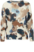 Birch Watercolour Pieta Fne Knit Pullover