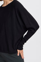 Black Bat Wing Jumper