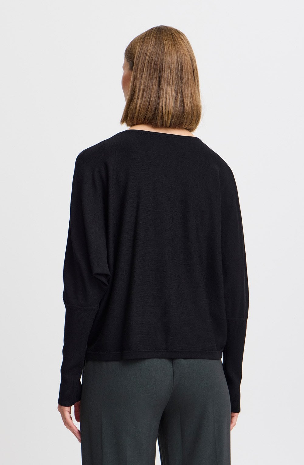 Black Bat Wing Jumper
