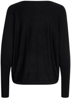 Black Bat Wing Jumper