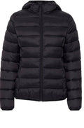 Black Belena Lightweight Puffer Jacket