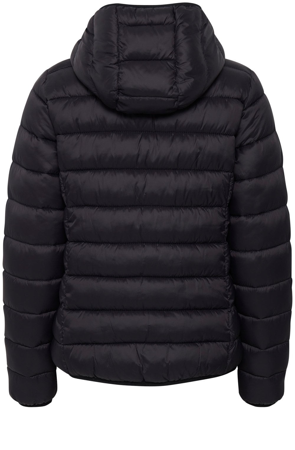 Black Belena Lightweight Puffer Jacket