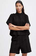 Black Broderie Anglaise Fenni Shirt