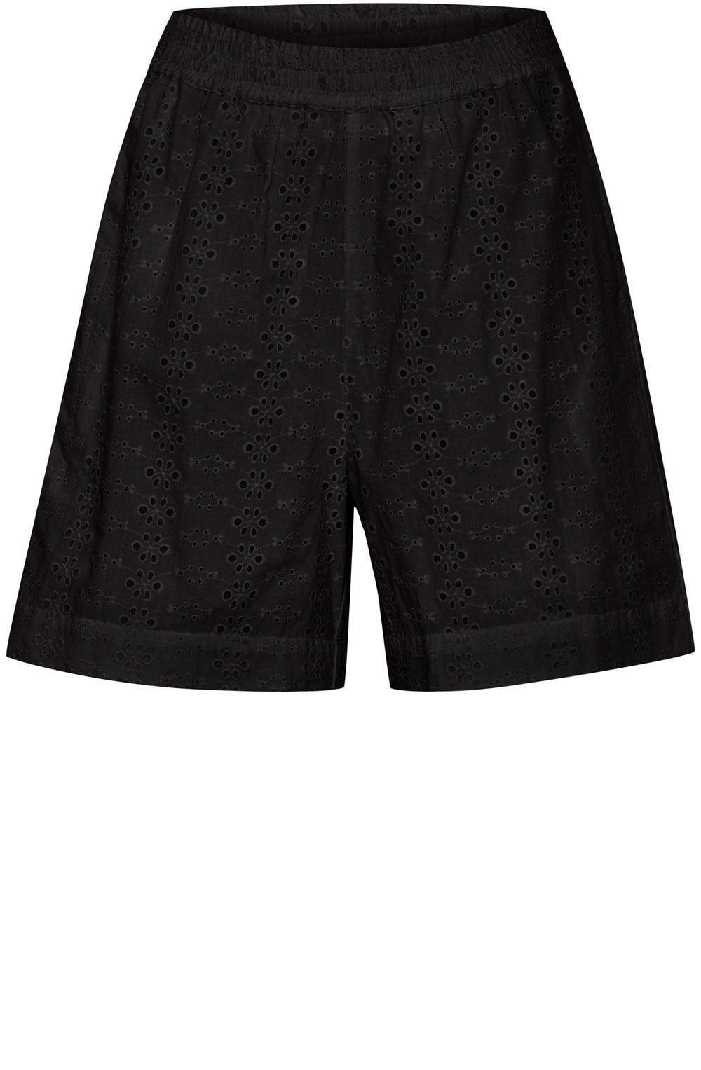 Black Broderie Anglaise Fenni Shorts
