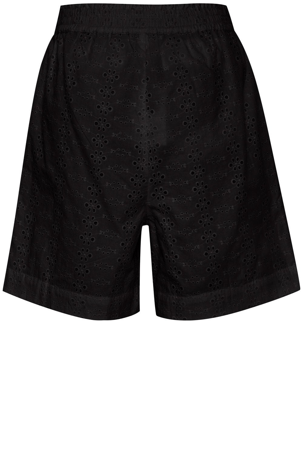 Black Broderie Anglaise Fenni Shorts