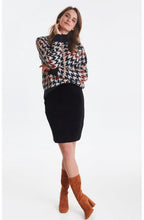 Black Cord Skirt