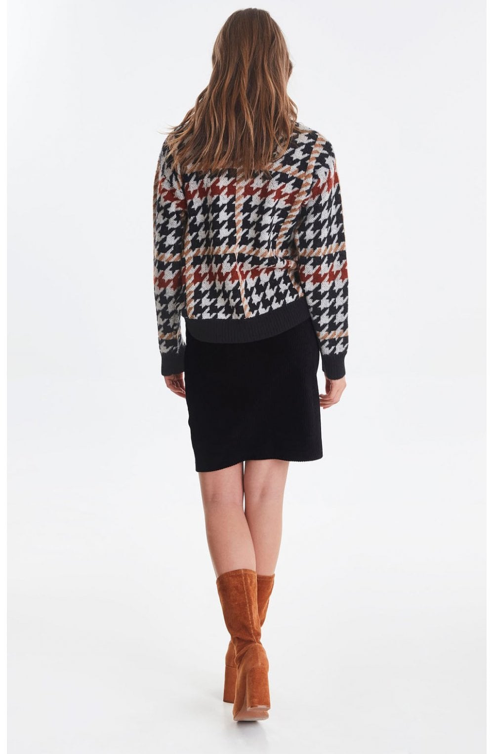 Black Cord Skirt