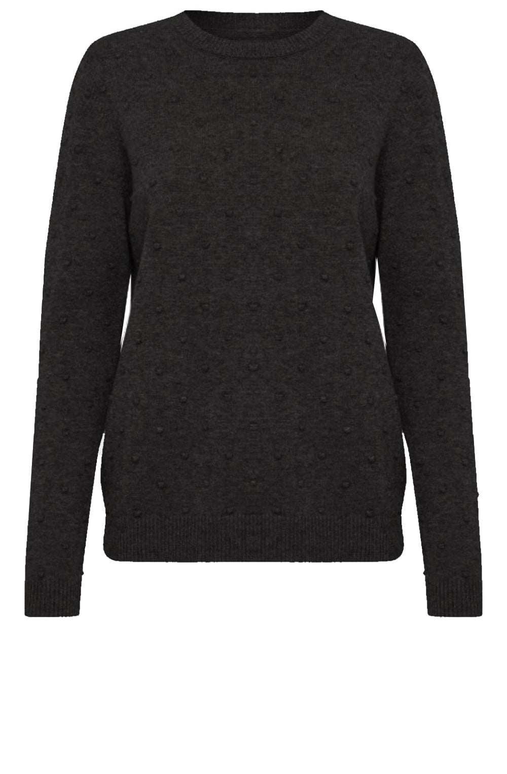 Black Embossed Spot Jumper