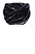 Black Faux Fur Snood