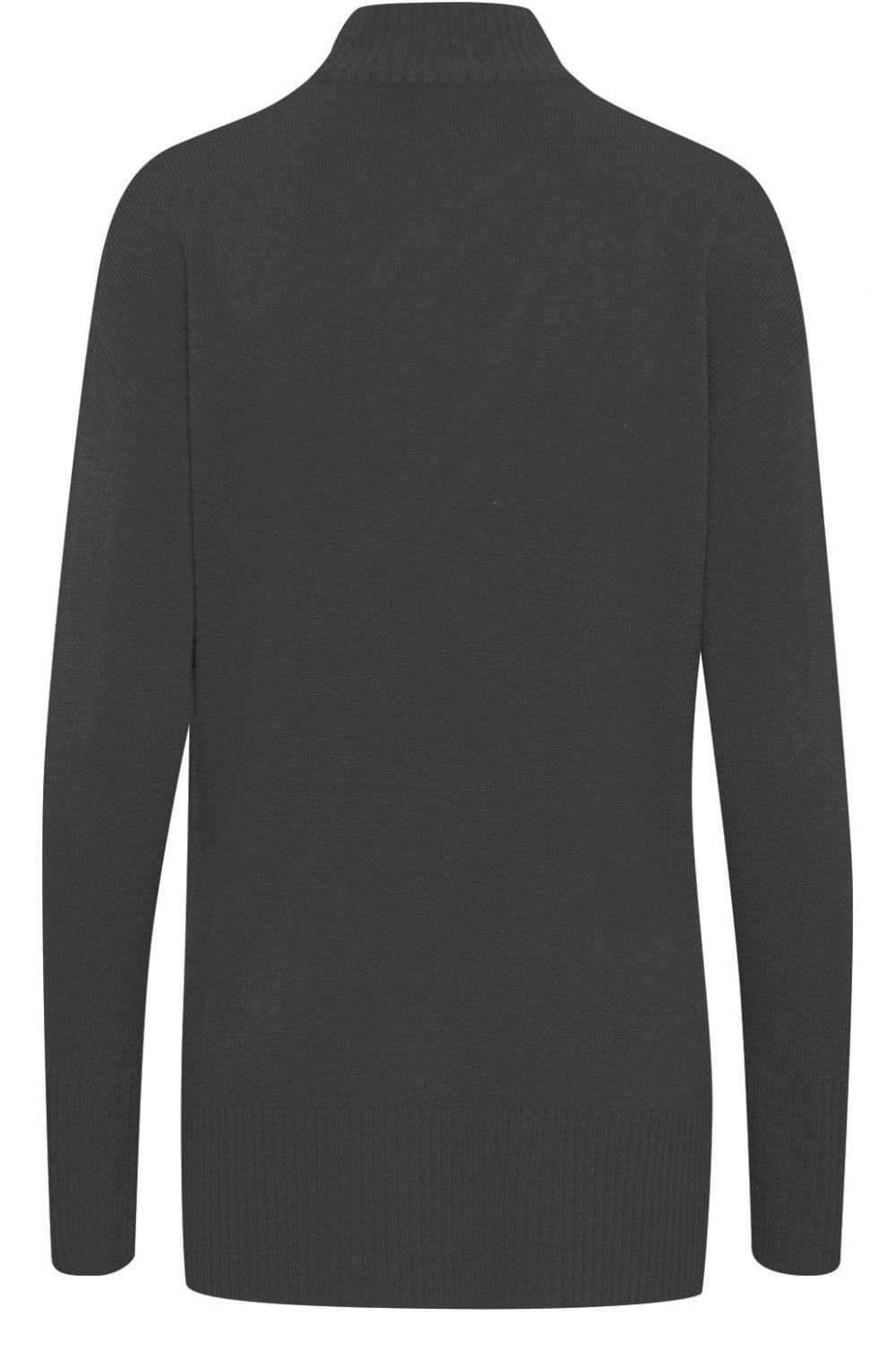 Black High Neck Jumper