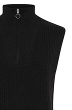 Black High Neck Slip Over
