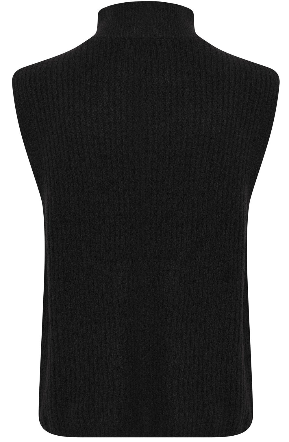 Black High Neck Slip Over