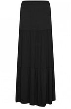 Black Jersey Maxi Skirt